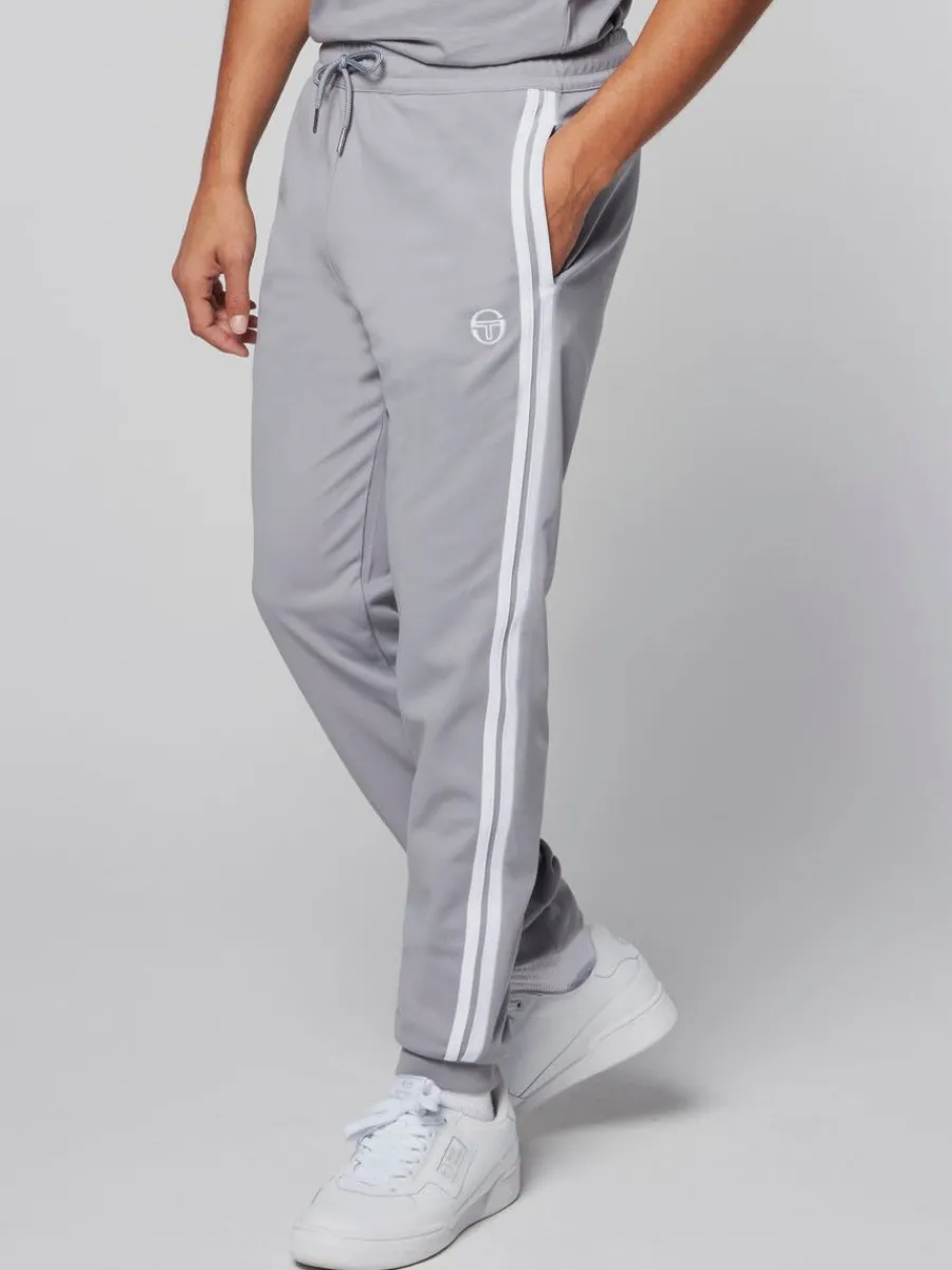 Sergio Tacchini Damarindo Track Pant- Sleet/ White Sale