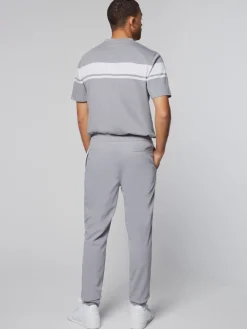 Sergio Tacchini Damarindo Track Pant- Sleet/ White Sale