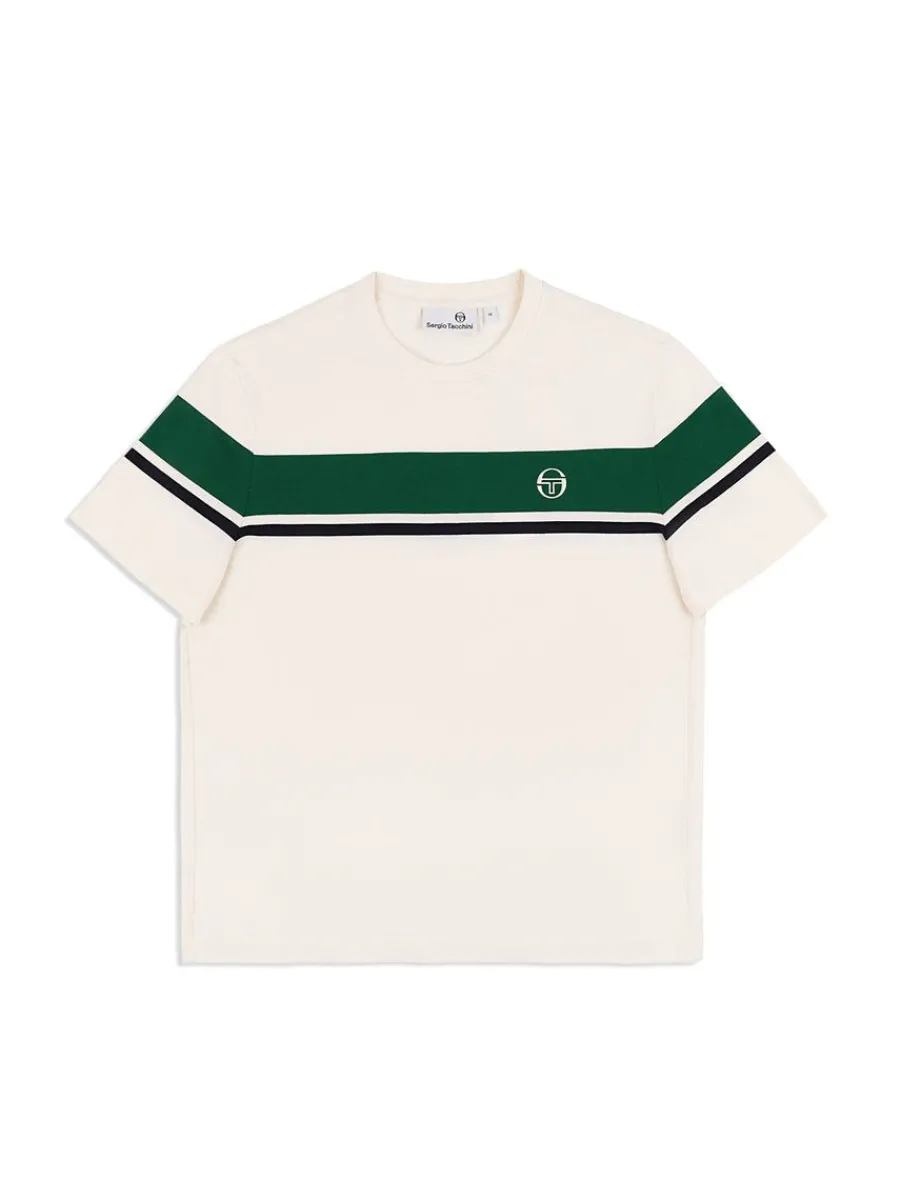 Sergio Tacchini Damarindo T-Shirt Archivio- Gardenia Hot