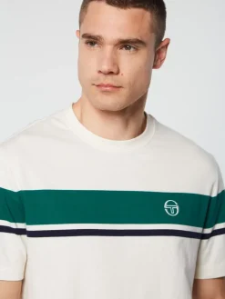 Sergio Tacchini Damarindo T-Shirt Archivio- Gardenia Hot