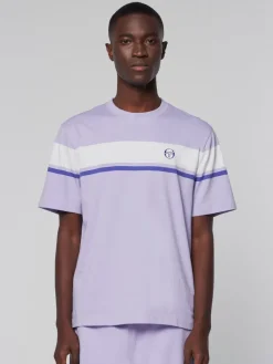 Sergio Tacchini Damarindo T-Shirt- Lavender/ Gardenia New