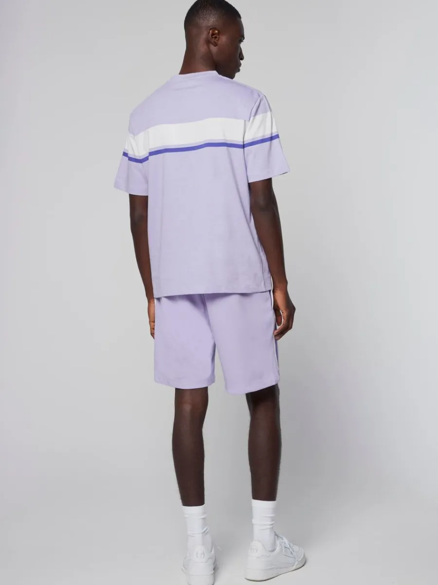 Sergio Tacchini Damarindo T-Shirt- Lavender/ Gardenia New