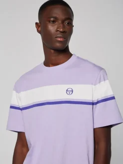 Sergio Tacchini Damarindo T-Shirt- Lavender/ Gardenia New