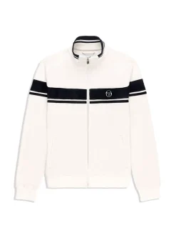 Sergio Tacchini Damarindo Velour Track Jacket- Gardenia Outlet