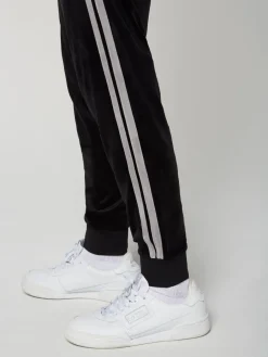 Sergio Tacchini Damarindo Velour Track Pant- Black Beauty New