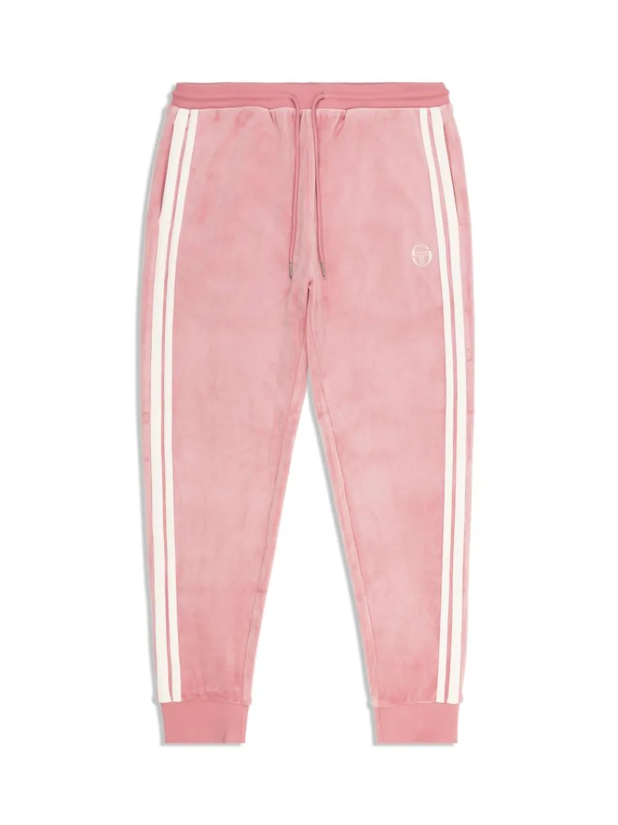 Sergio Tacchini Damarindo Velour Track Pant- Polignac Online
