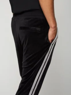 Sergio Tacchini Damarindo Velour Track Pant- Black Beauty New