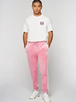 Sergio Tacchini Damarindo Velour Track Pant- Polignac Hot