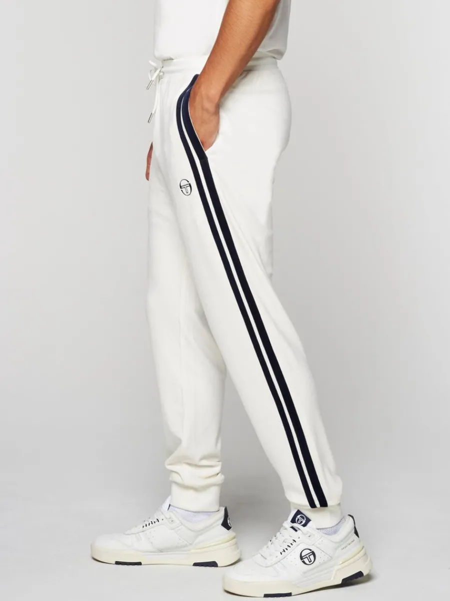 Sergio Tacchini Damarindo Velour Track Pant- Gardenia