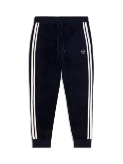 Sergio Tacchini Damarindo Velour Track Pant- Maritime Blue Sale