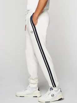 Sergio Tacchini Damarindo Velour Track Pant- Gardenia