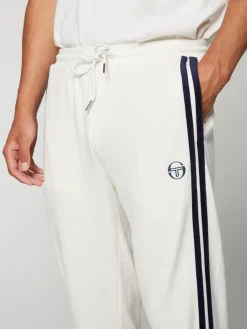 Sergio Tacchini Damarindo Velour Track Pant- Gardenia Outlet