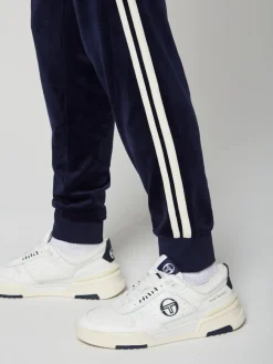 Sergio Tacchini Damarindo Velour Track Pant- Maritime Blue Best