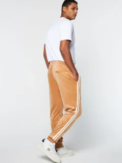 Sergio Tacchini Debossed Damarindo Velour Track Pant- Meerkat Sale
