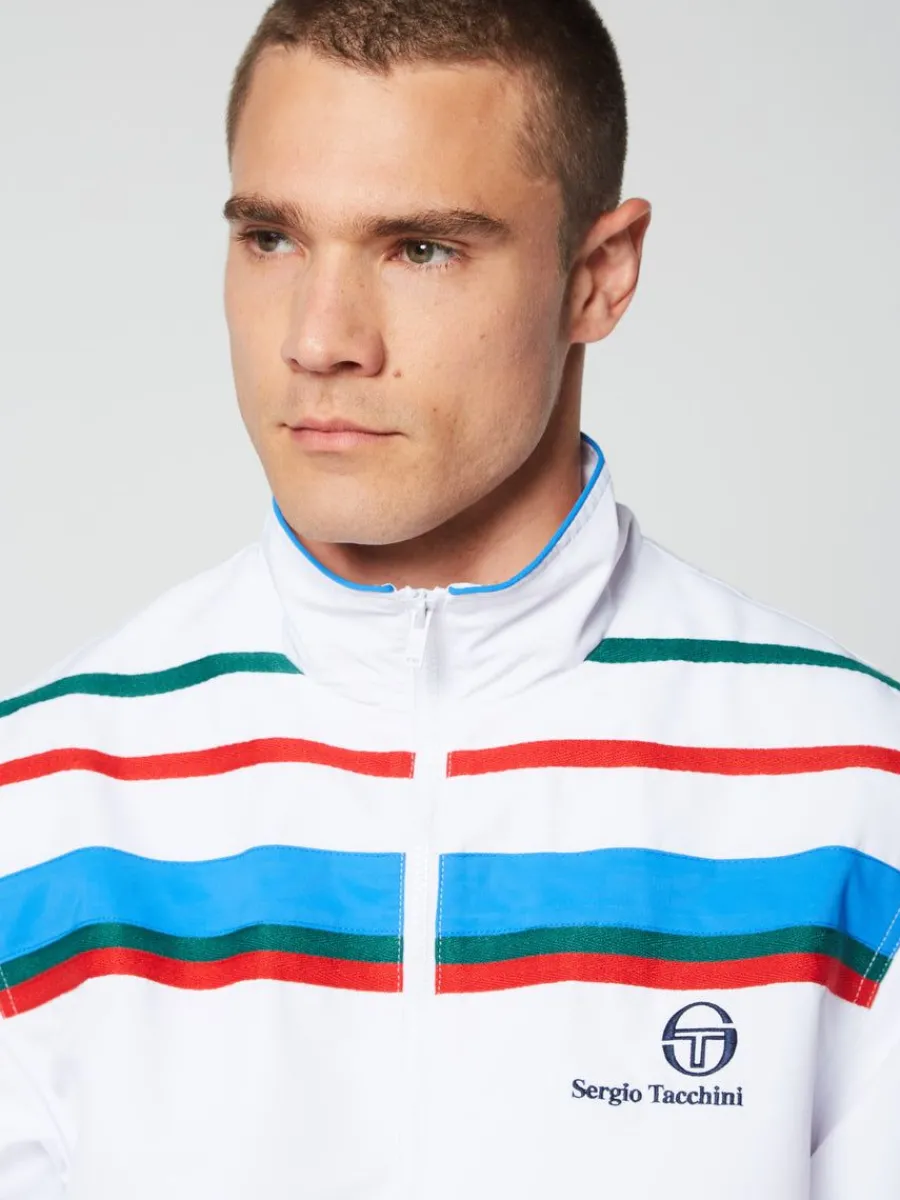 Sergio Tacchini Denver Track Jacket- White