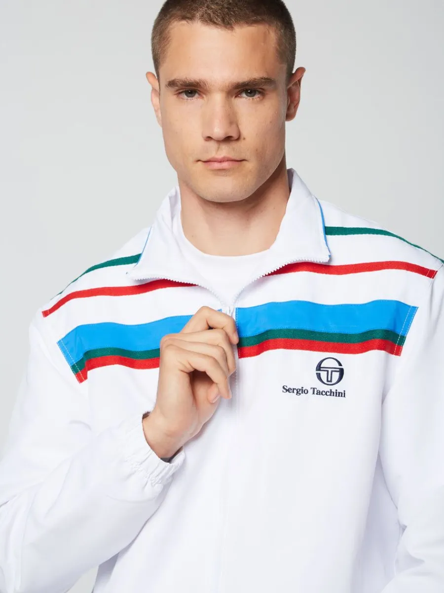 Sergio Tacchini Denver Track Jacket- White