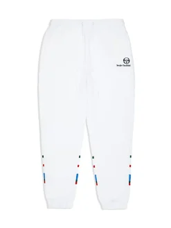 Sergio Tacchini Denver Track Pants- White Outlet