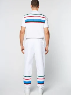 Sergio Tacchini Denver Track Pants- White Outlet