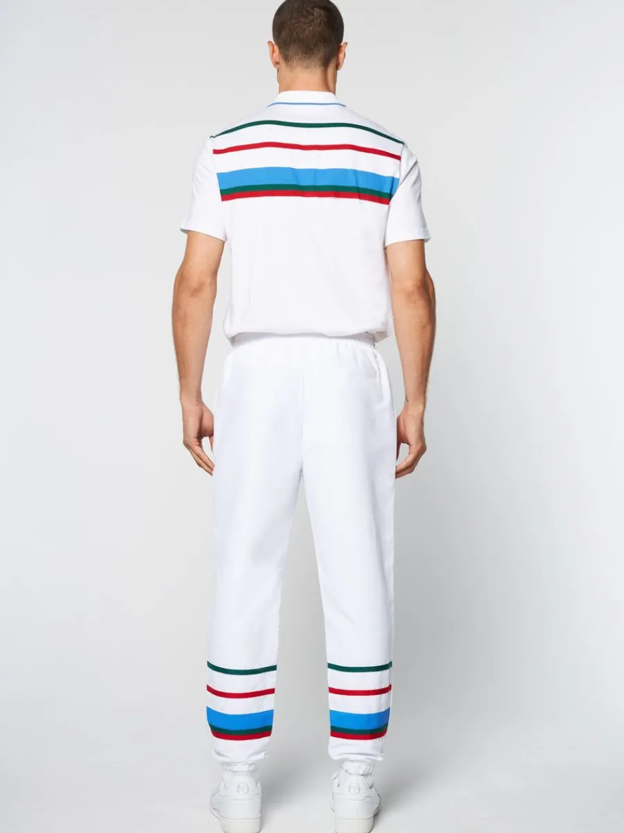 Sergio Tacchini Denver Track Pants- White Outlet