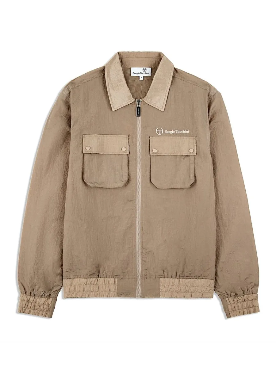 Sergio Tacchini Devonte Track Jacket- Humus Best