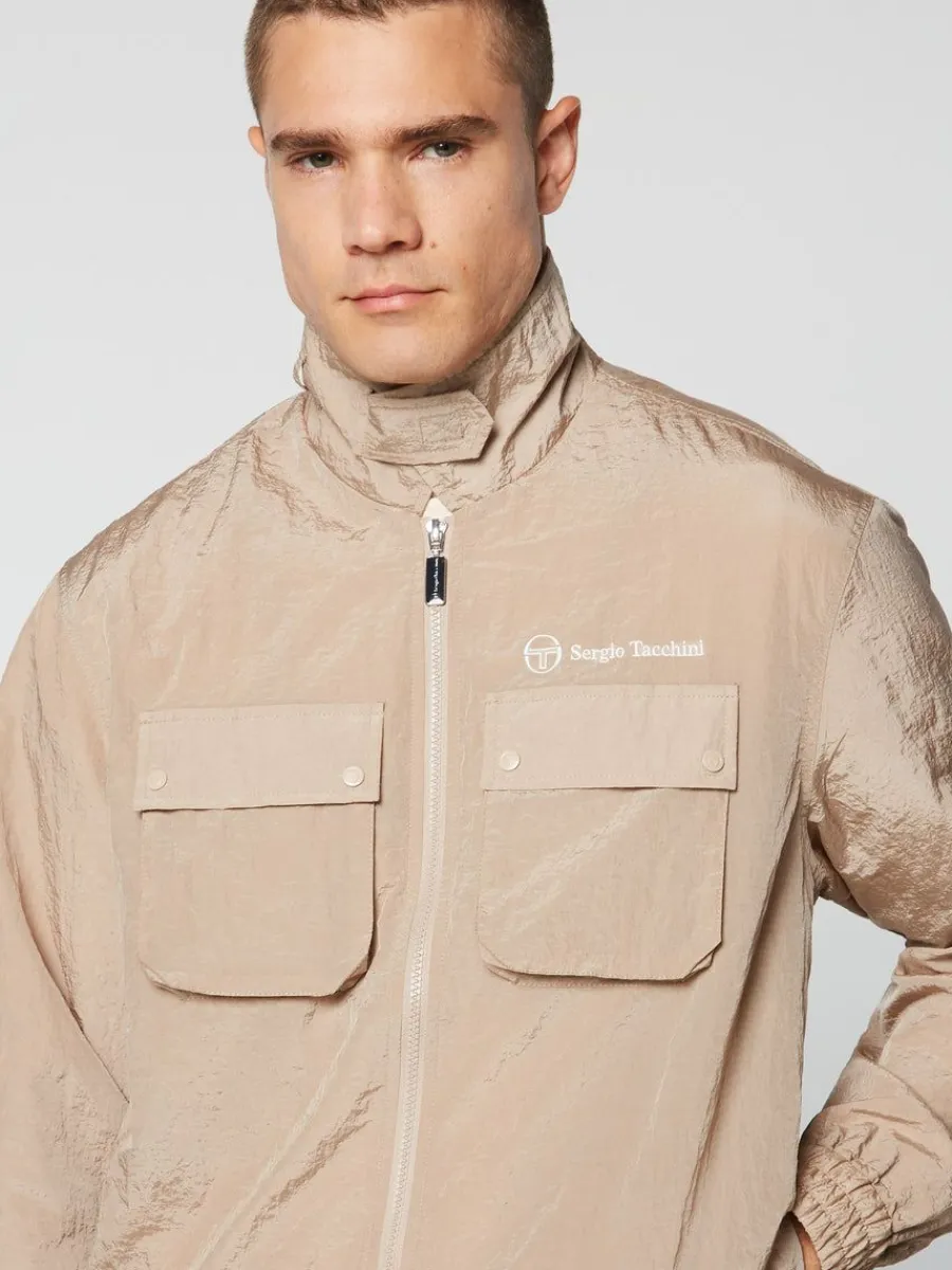 Sergio Tacchini Devonte Track Jacket- Humus Best