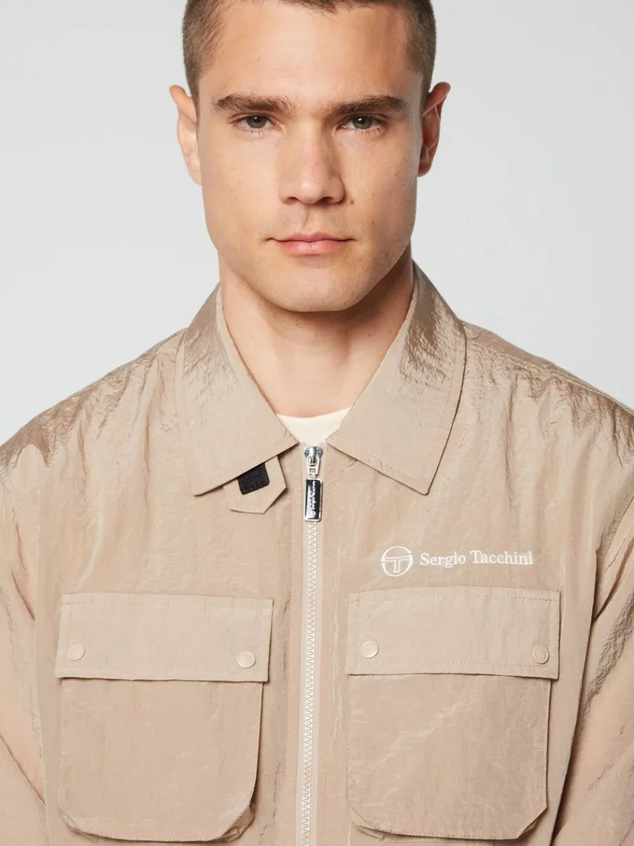 Sergio Tacchini Devonte Track Jacket- Humus Hot