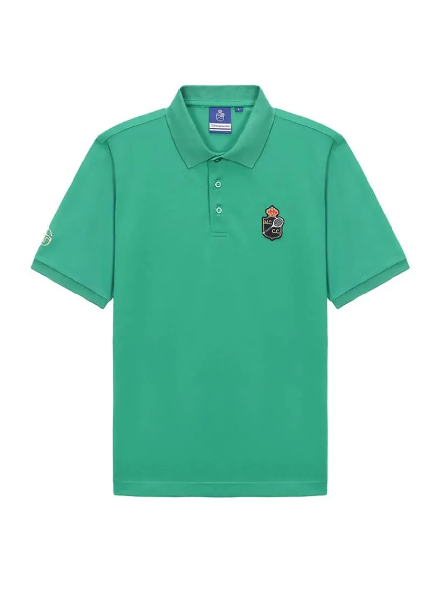 Sergio Tacchini Doubles Mch Polo- Green Sale
