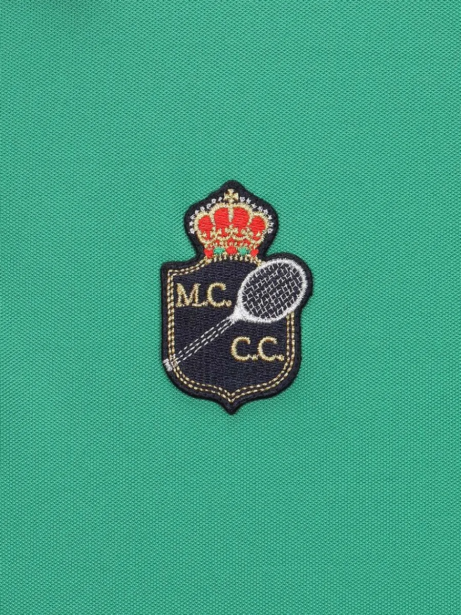 Sergio Tacchini Doubles Mch Polo- Green Sale