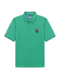 Sergio Tacchini Doubles Mch Polo- Green Discount