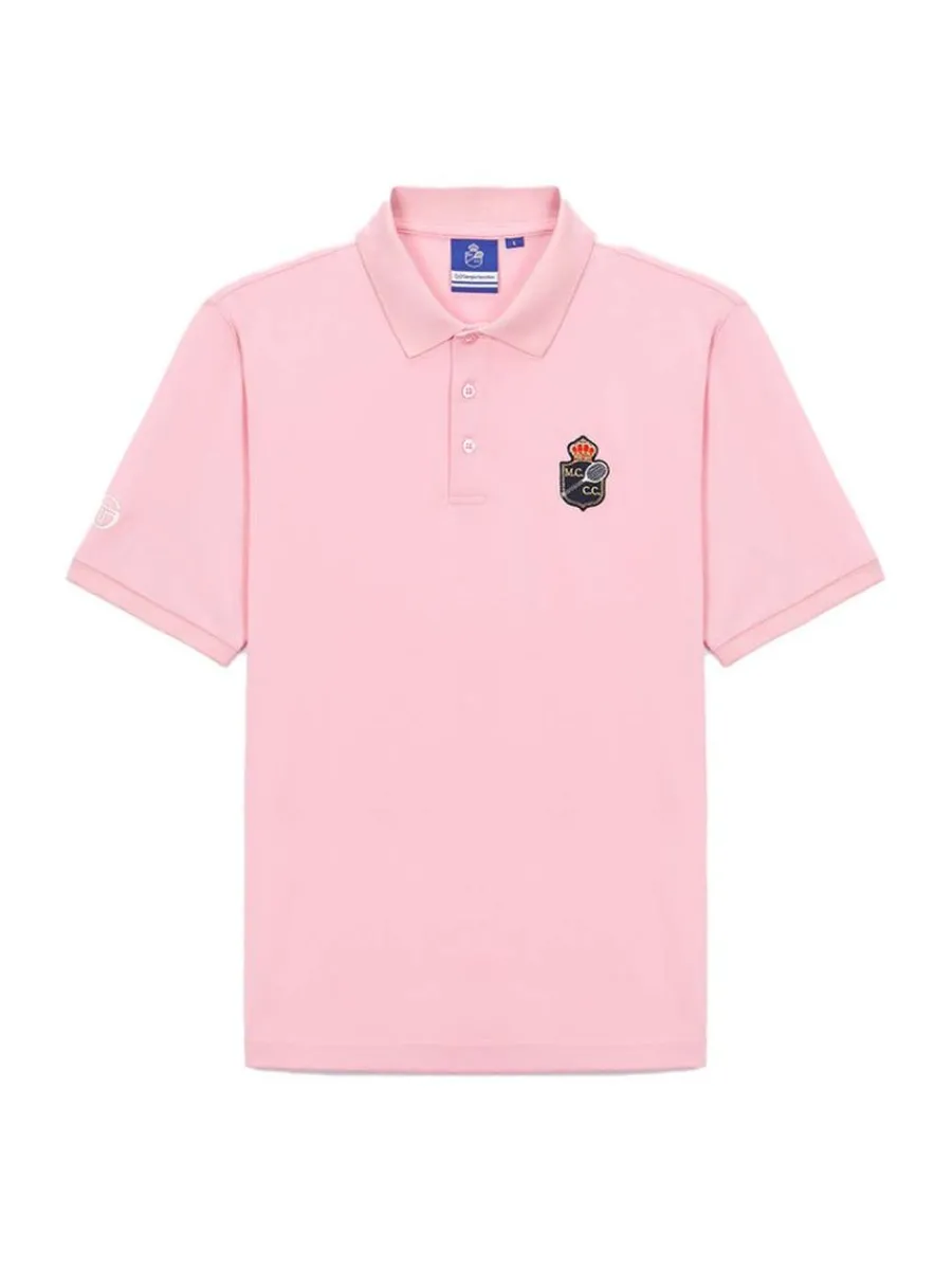 Sergio Tacchini Doubles Mch Polo- Light Pink Best