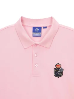 Sergio Tacchini Doubles Mch Polo- Light Pink New
