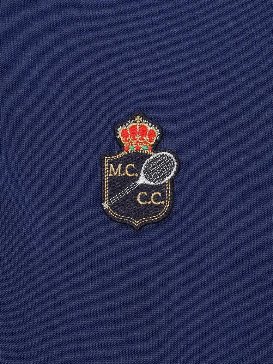 Sergio Tacchini Doubles Mch Polo- Navy Discount