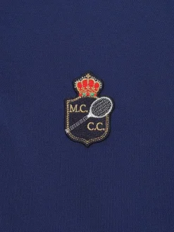 Sergio Tacchini Doubles Mch Polo- Navy New