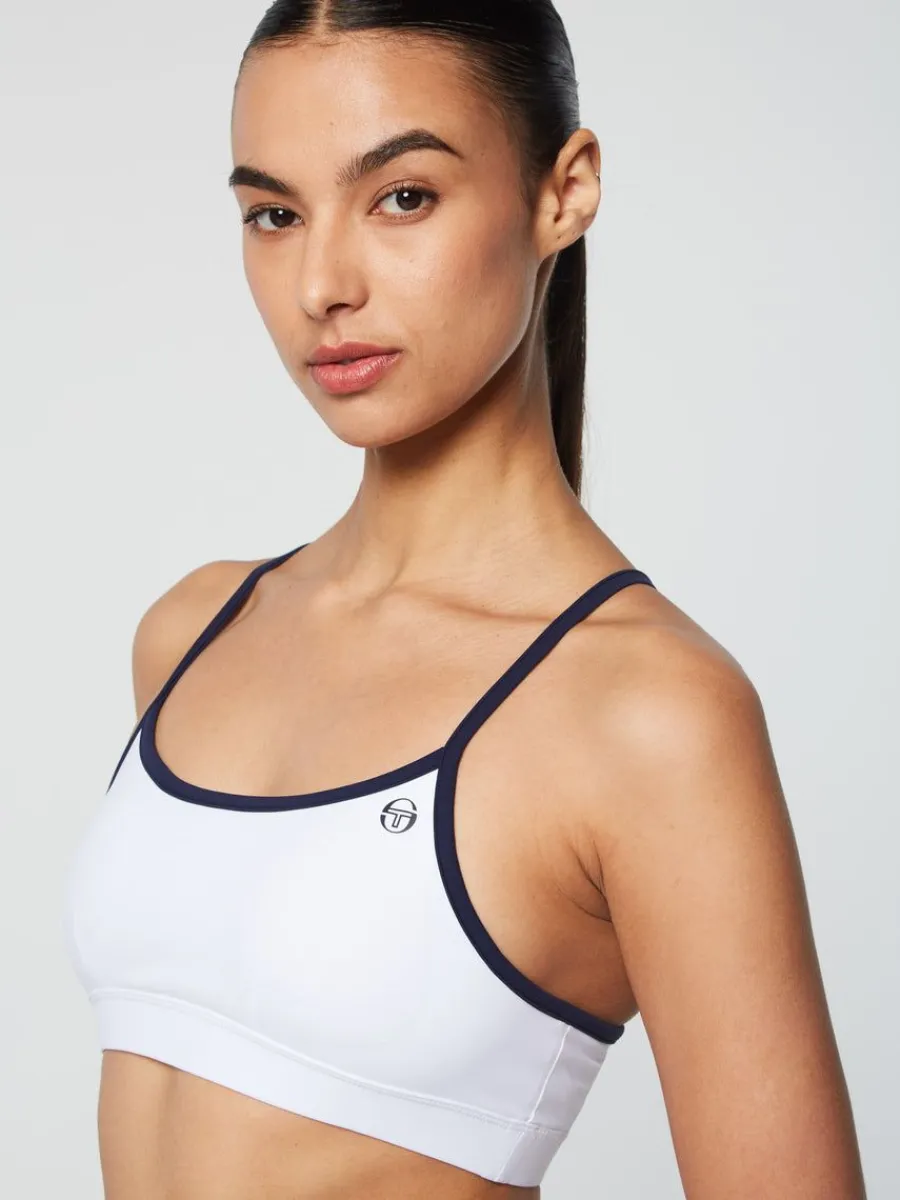 Sergio Tacchini Elisa Sports Top- Brilliant White Hot