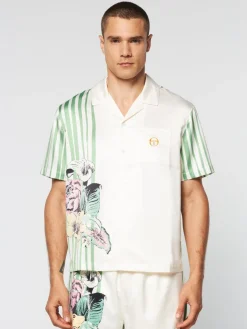 Sergio Tacchini Ella Printed Shirt- Gardenia Sale