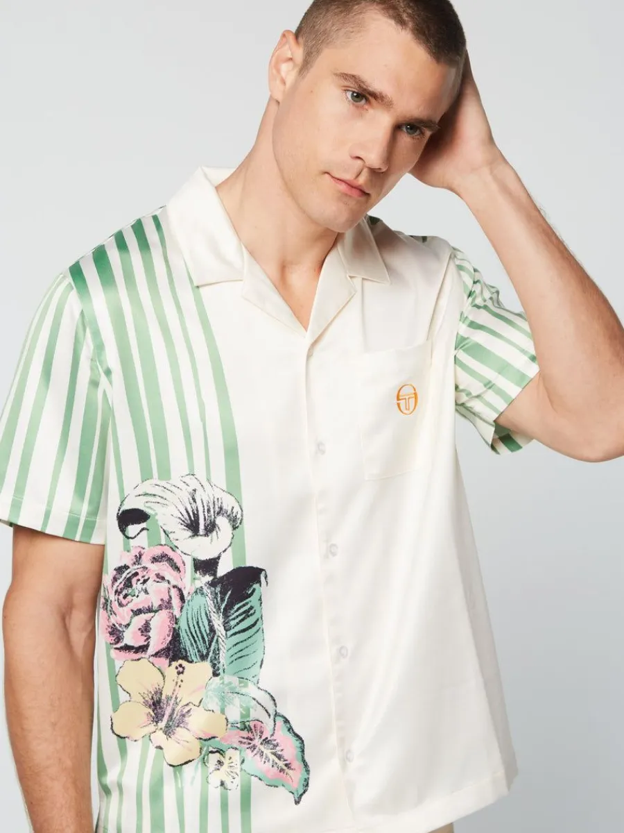 Sergio Tacchini Ella Printed Shirt- Gardenia Sale