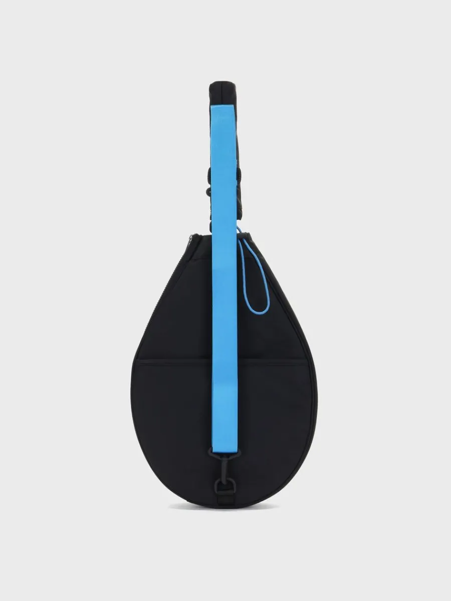 Sergio Tacchini Essential Racket Sling Bag- Black New