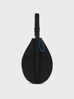 Sergio Tacchini Essential Racket Sling Bag- Black New