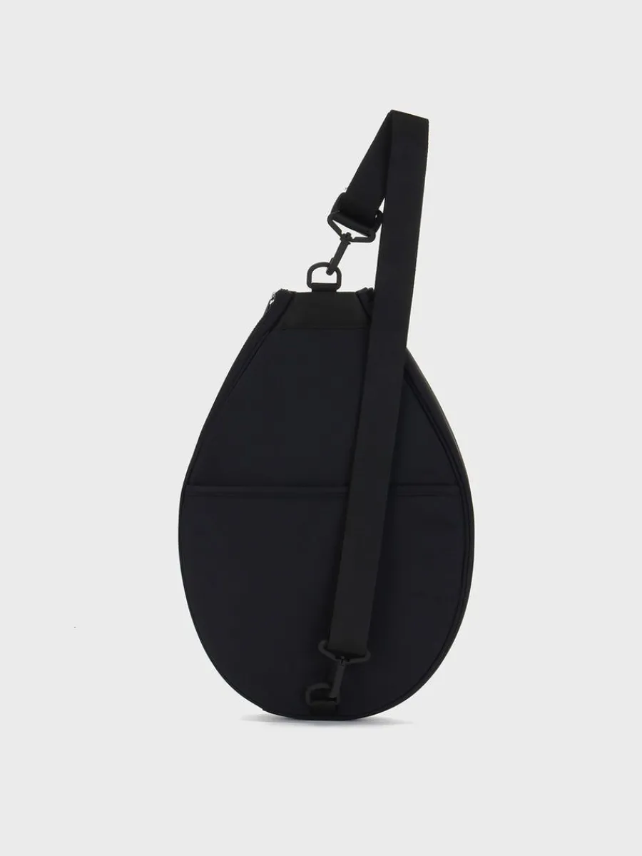 Sergio Tacchini Essential Racket Sling Bag- Black New