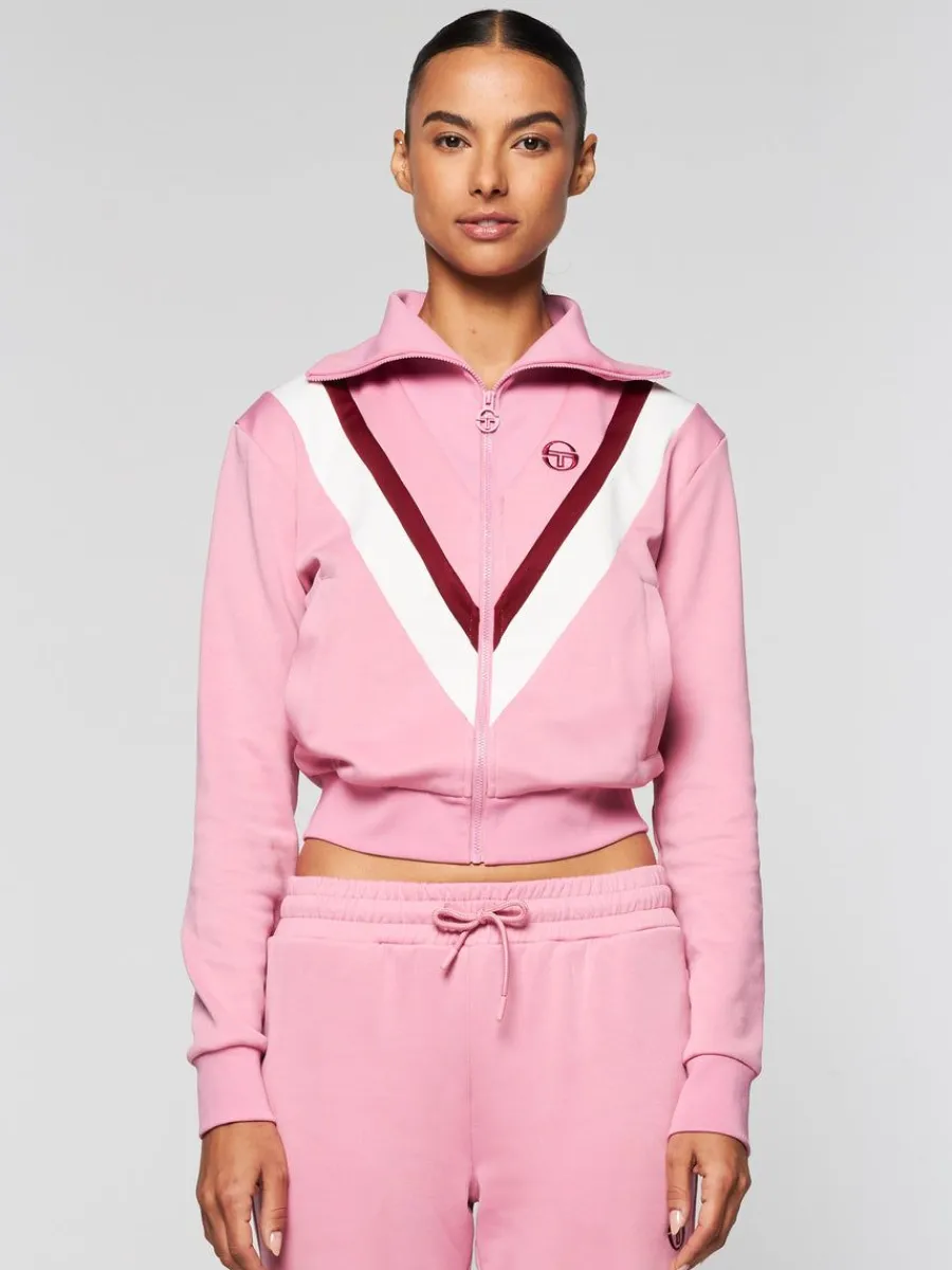 Sergio Tacchini Federica Knit Zip Track Jacket- Polignac