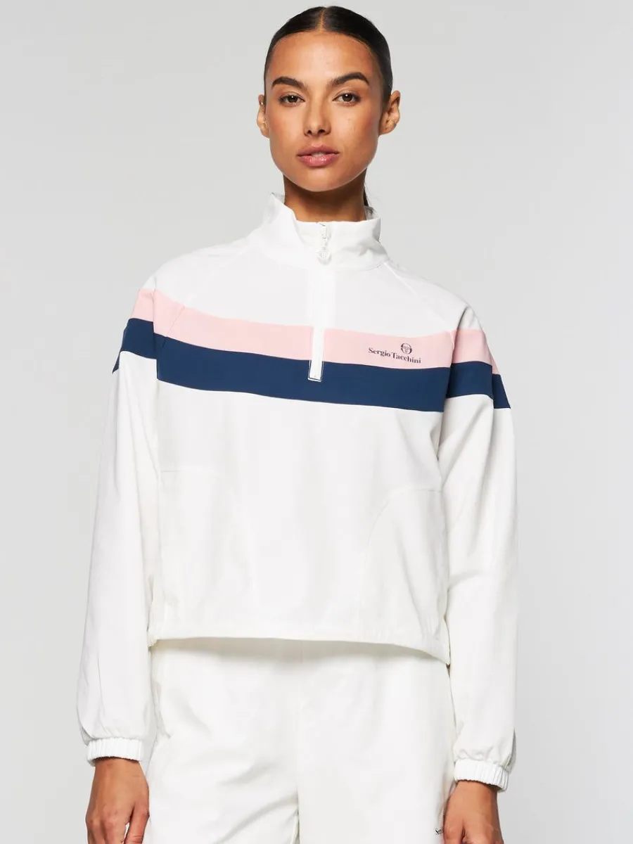 Sergio Tacchini Fohn Track Jacket- Gardenia Clearance