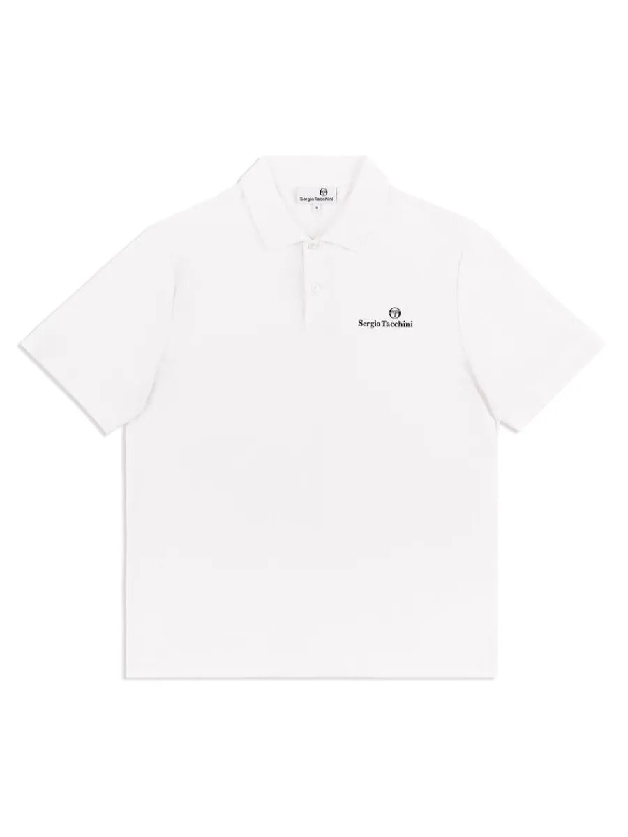 Sergio Tacchini Foro Polo- Brilliant White Clearance