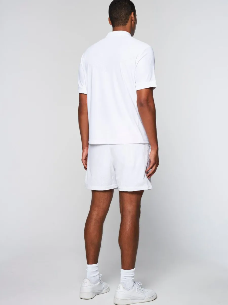 Sergio Tacchini Foro Polo- Brilliant White Clearance