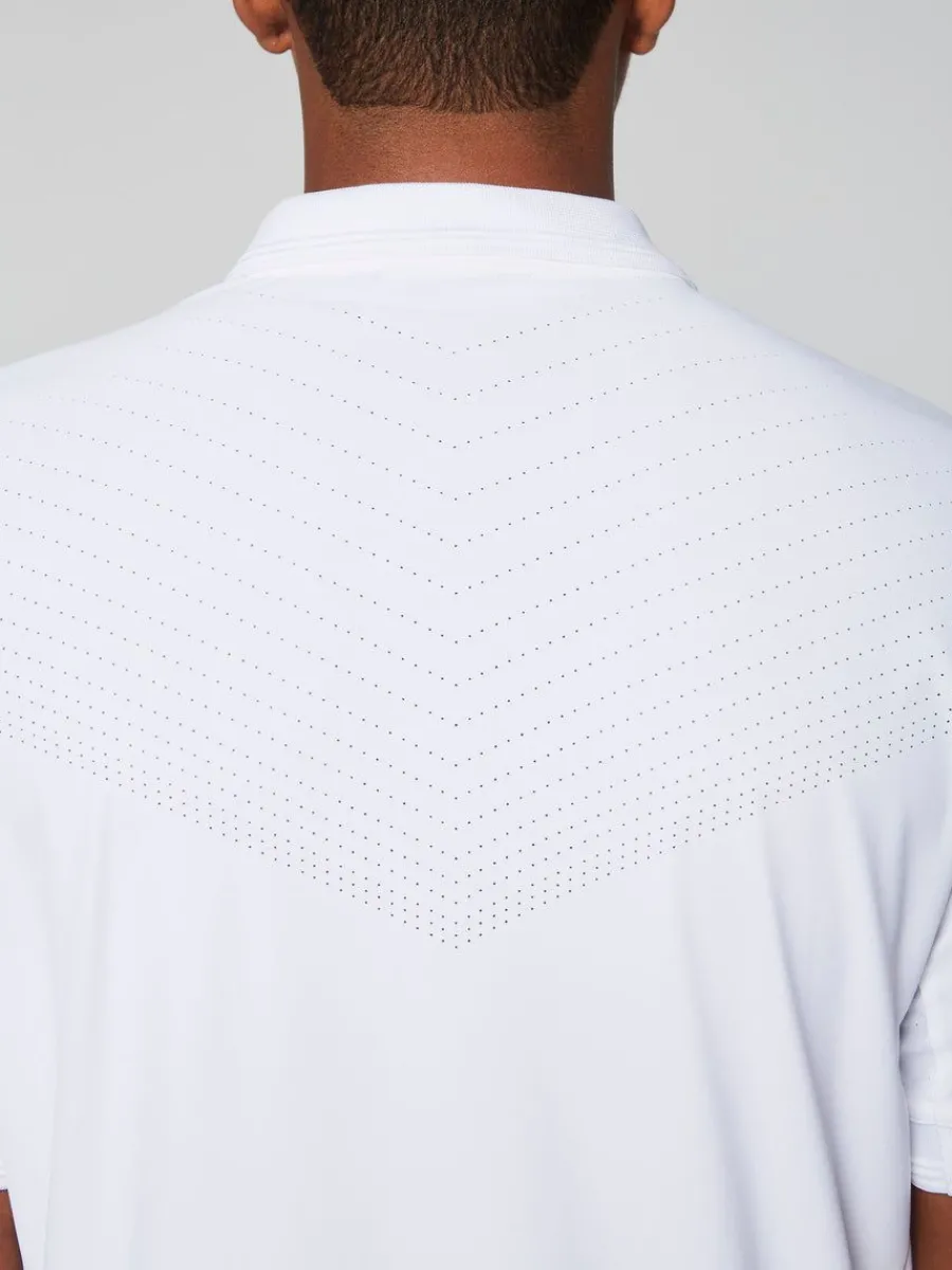 Sergio Tacchini Foro Polo- Brilliant White Clearance