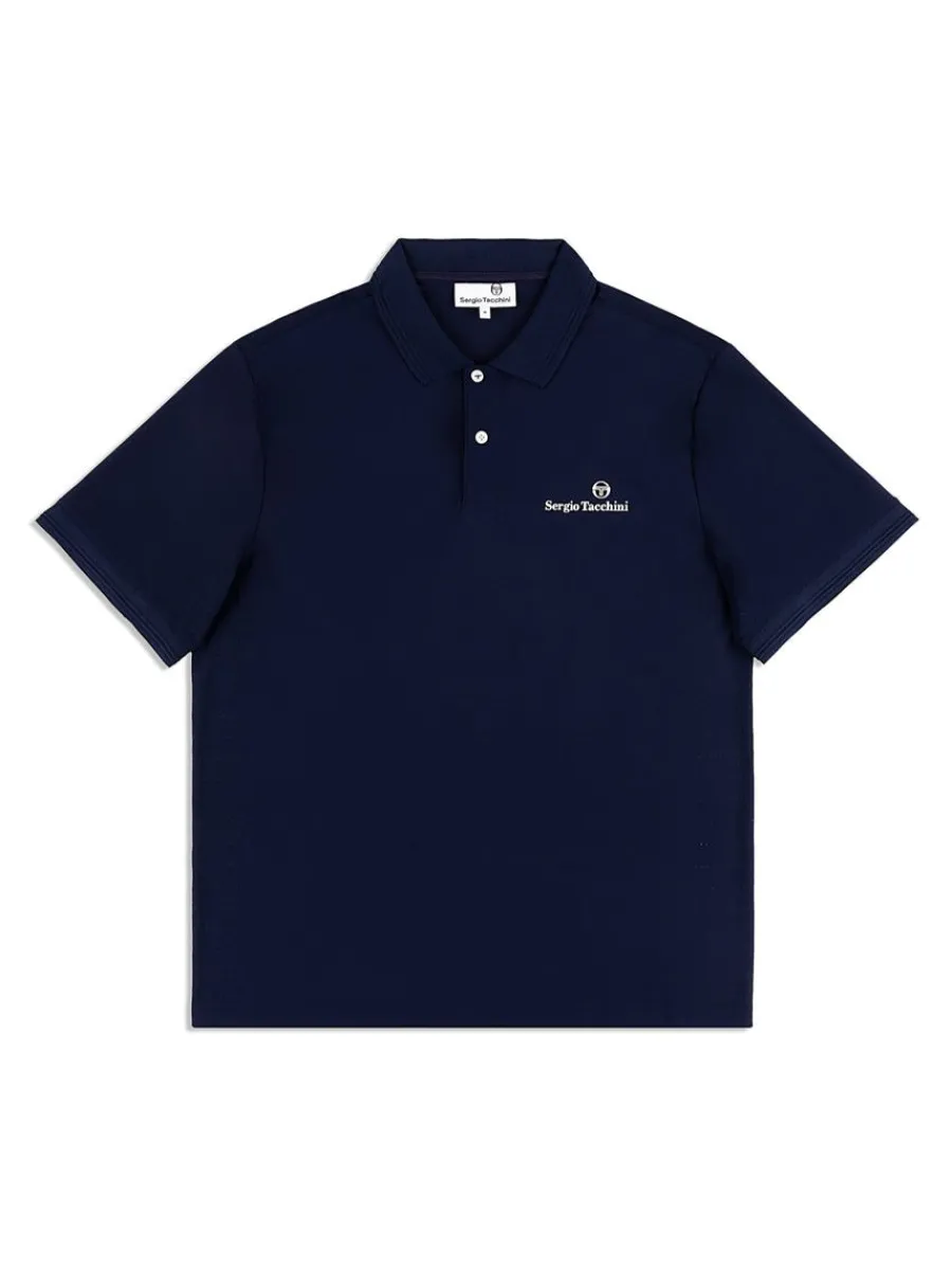 Sergio Tacchini Foro Polo- Maritime Blue Hot