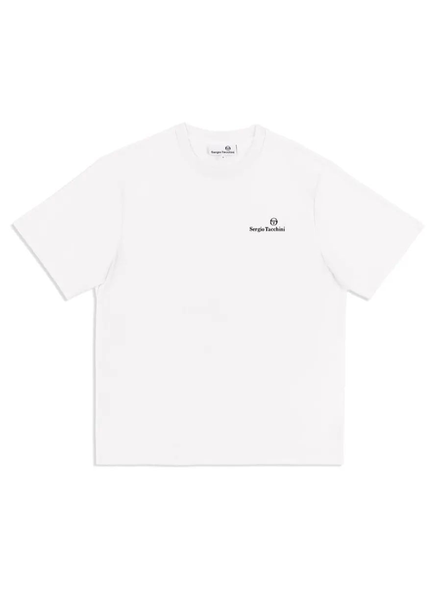 Sergio Tacchini Foro T-Shirt- Brilliant White