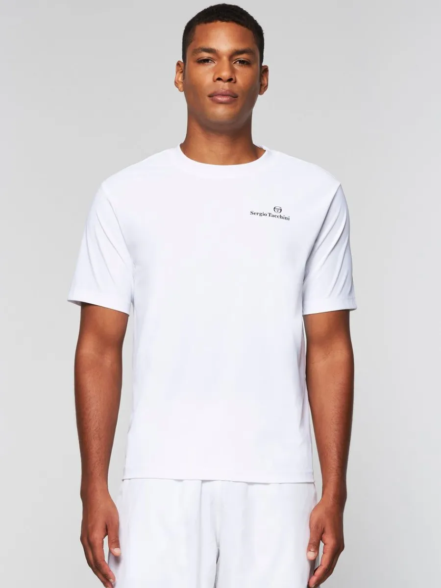 Sergio Tacchini Foro T-Shirt- Brilliant White