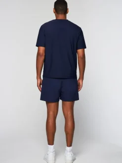 Sergio Tacchini Foro T-Shirt- Maritime Blue Clearance