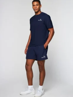 Sergio Tacchini Foro T-Shirt- Maritime Blue Best