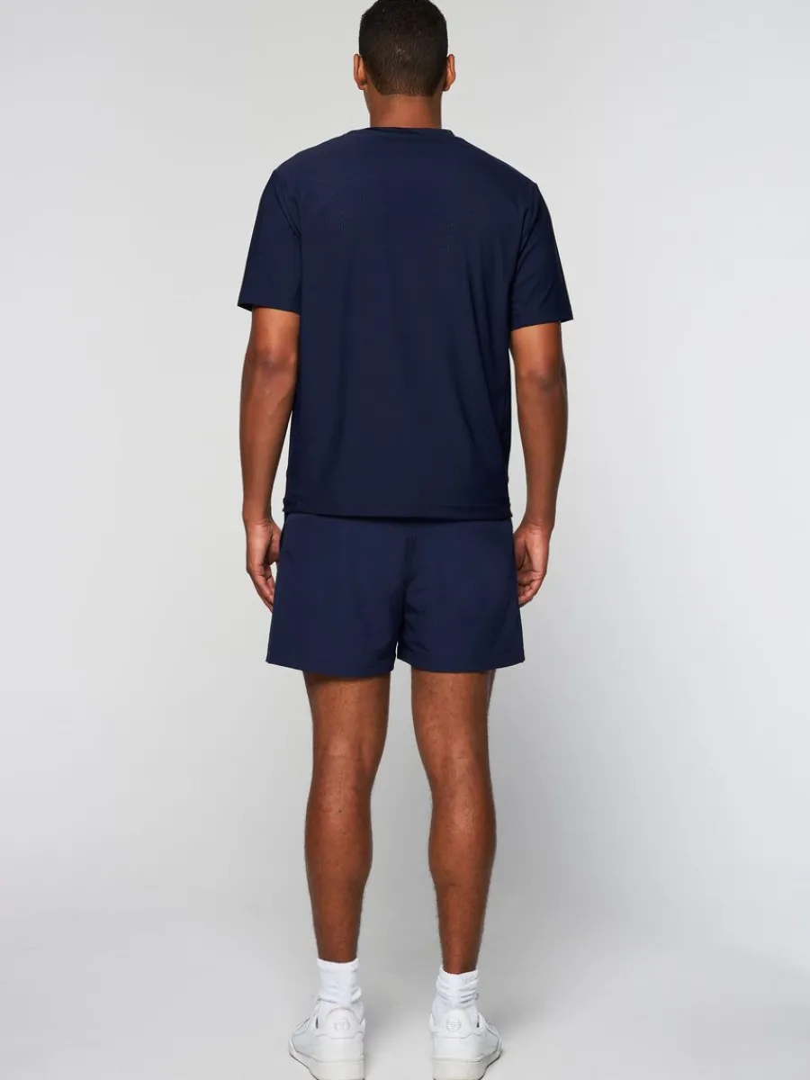 Sergio Tacchini Foro T-Shirt- Maritime Blue